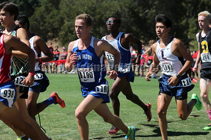 2015SIxcHSD2-007.JPG - 2015 Stanford Cross Country Invitational, September 26, Stanford Golf Course, Stanford, California.